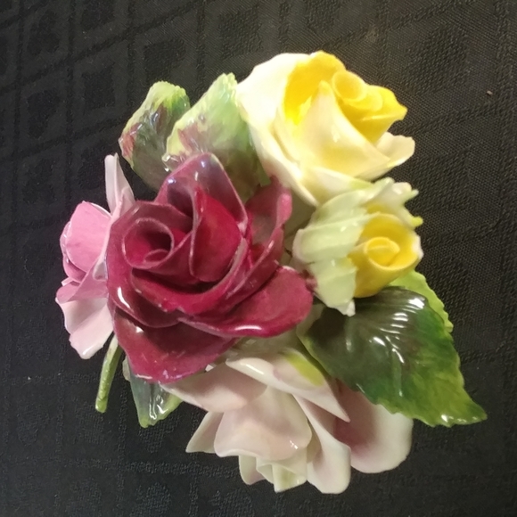 Royal Adderley Floral Bone China Sculpture - Picture 3 of 3